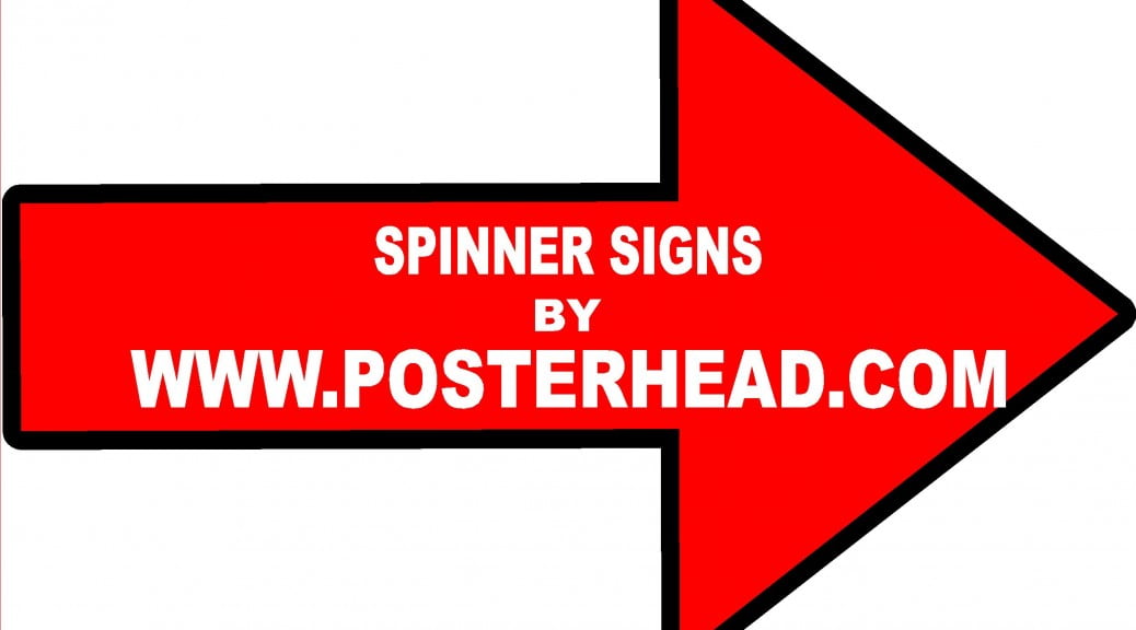 Spinner Signs are great For Business in Las Vegas.