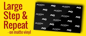 Large background banners