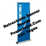 Deluxe banner stands at low prices