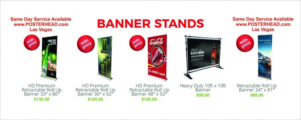 Las Vegas Portable Retractable Banners