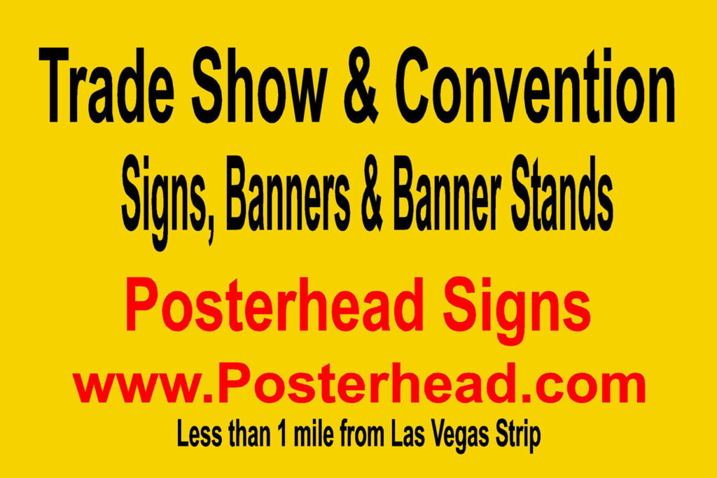 Custom Foam Board Posters Vegas For Events - Posterhead.com