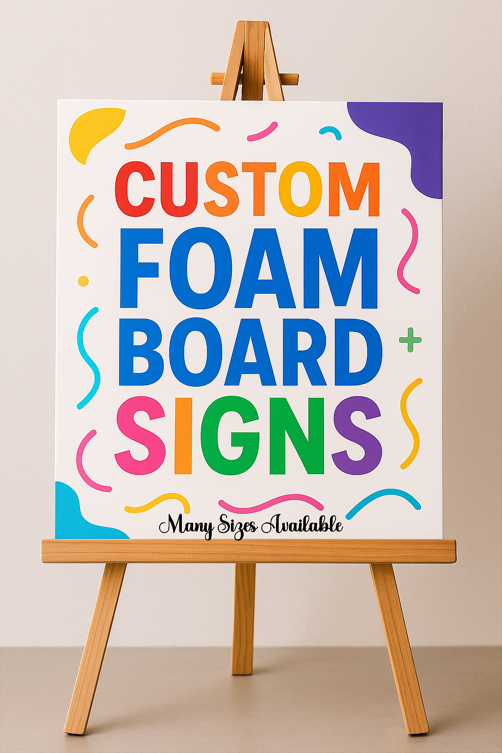 Foam Board Signs